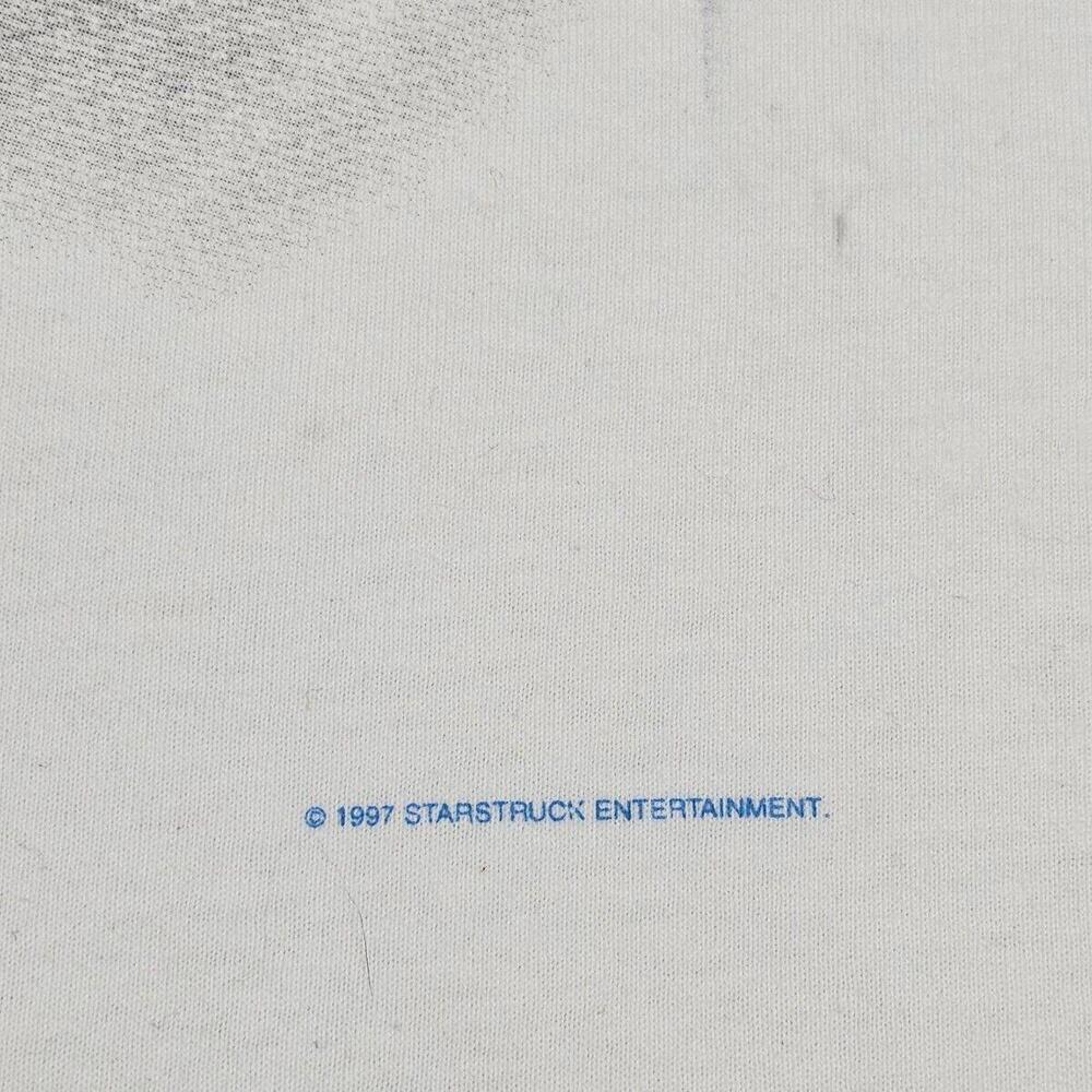 Vintage Reba Mcentire Tour Shirt White Graphic Tee 90s 1997 Large Made In USA - Picture 3 of 11